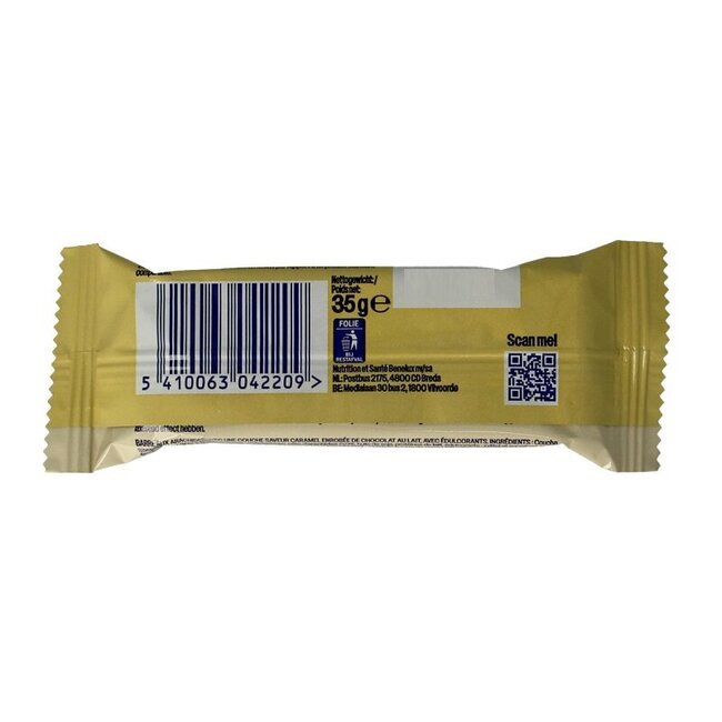 Lower carb bar caramel choco peanut 35 Gram