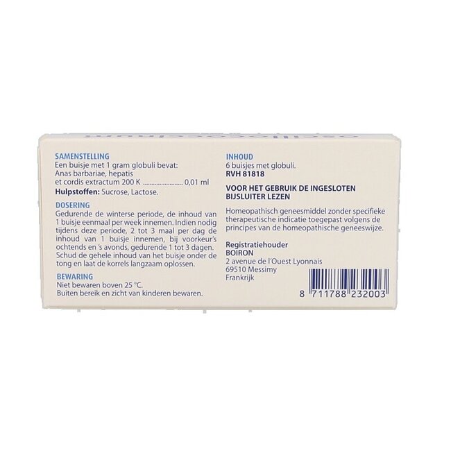 Oscillococcinum 6 Stuks