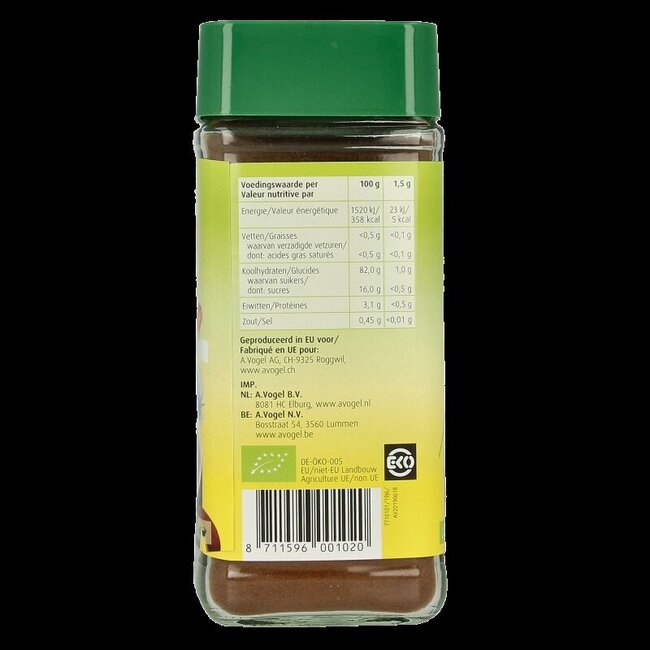 Bambu koffie bio 100 Gram