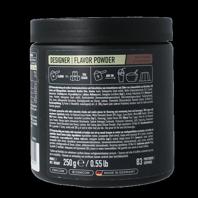 ESN Flav'n Tasty Dark Cookie Crumble 250 g