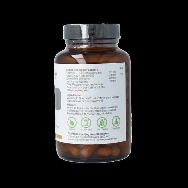 Vitamine C & quercetine phyto 90 Vegetarische capsules