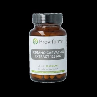 Proviform Oregano carvacrol extract 60 Vegetarische capsules