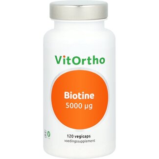 VitOrtho Biotine 5000 mcg 120 gélules végétales