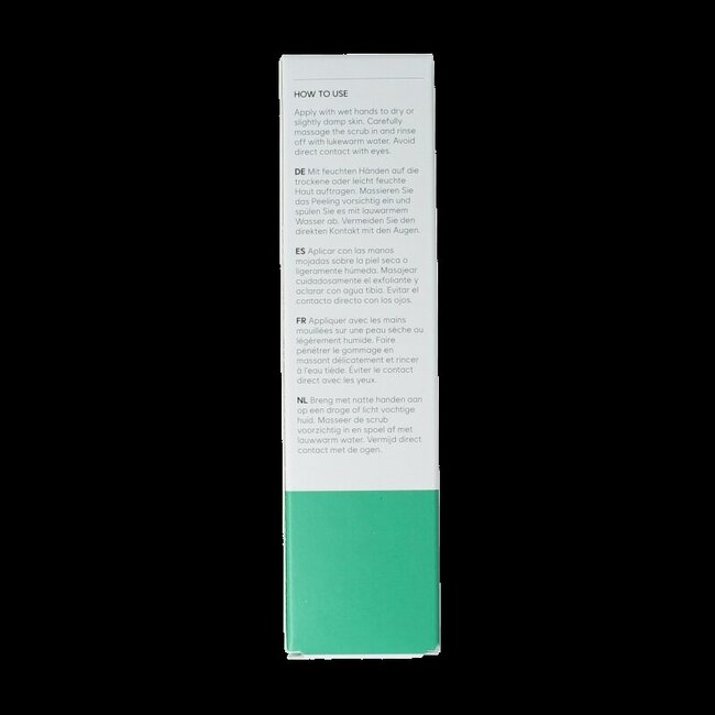 Facial scrub gentle with vitamine E 75 Milliliter