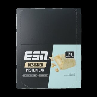 ESN Almond coconut bar 45g 12 Stuks