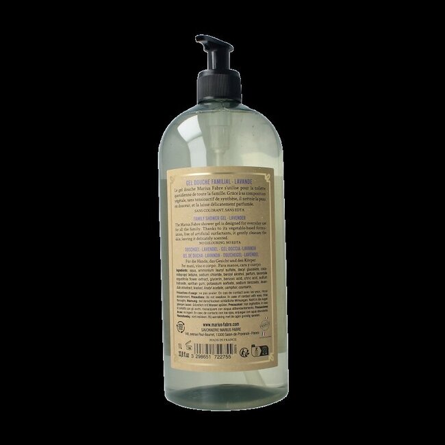Gel douche lavande 1 litre
