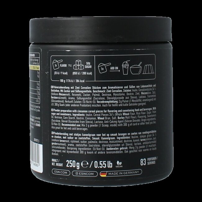 Flavn tasty cinnamon cereal 250 Gram