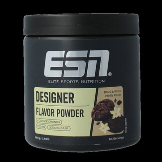 ESN Flavn tasty black & white vanilla 250 g