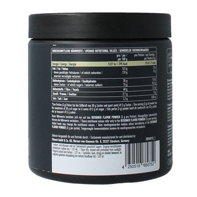 Flavn tasty black & white vanilla 250 g
