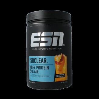 ESN Isoclear whey isolate mango peach ice tea 908 Gram