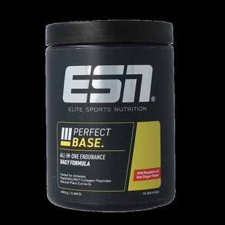 ESN Perfect base mild raspberry red ginger 450 Gram