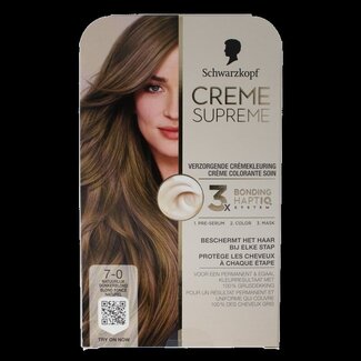 Schwarzkopf Creme supreme 7-0 D blond 1 Stuks