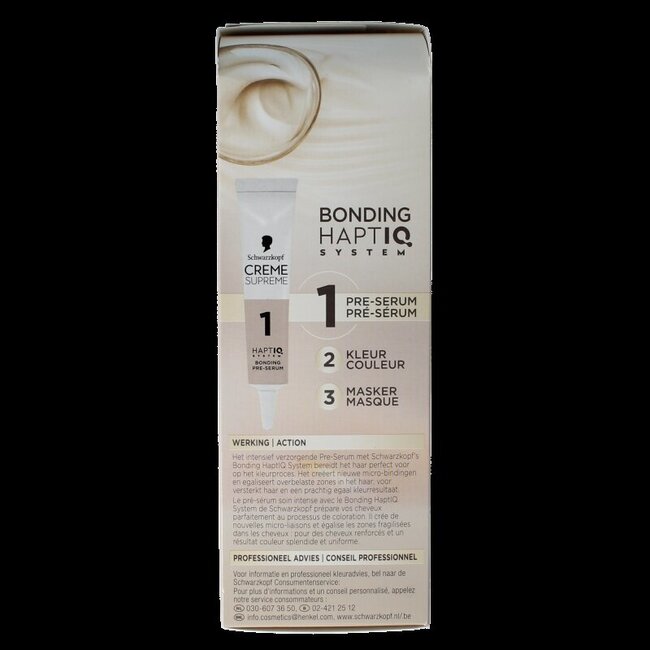 Creme supreme 5-0 bruin 1 Stuks