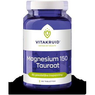 Vitakruid Magnesium 150 tauraat 90 Tabletten