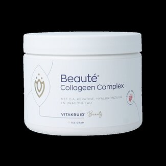 Vitakruid Beaute collageen rood fruit keratine 153 Gram