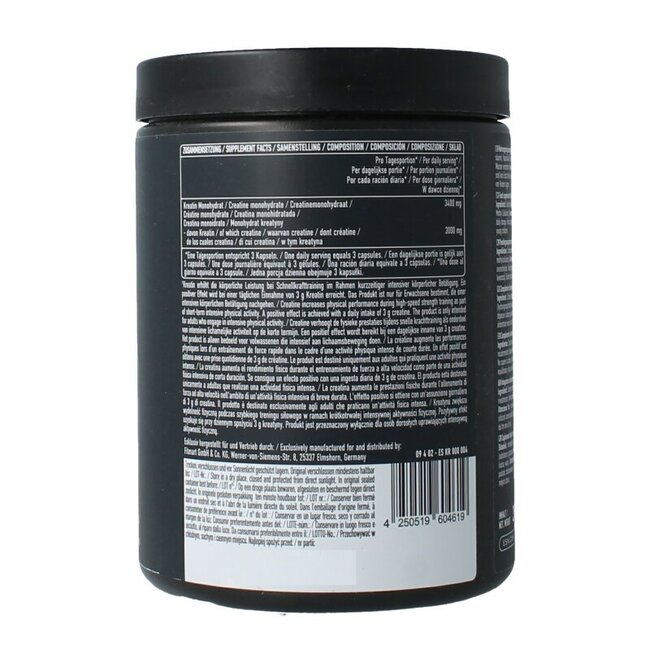 Ultrapure creatine monohydrate 300 Capsules