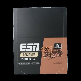 ESN Hazelnut nougat bar 45g 12 Stuks