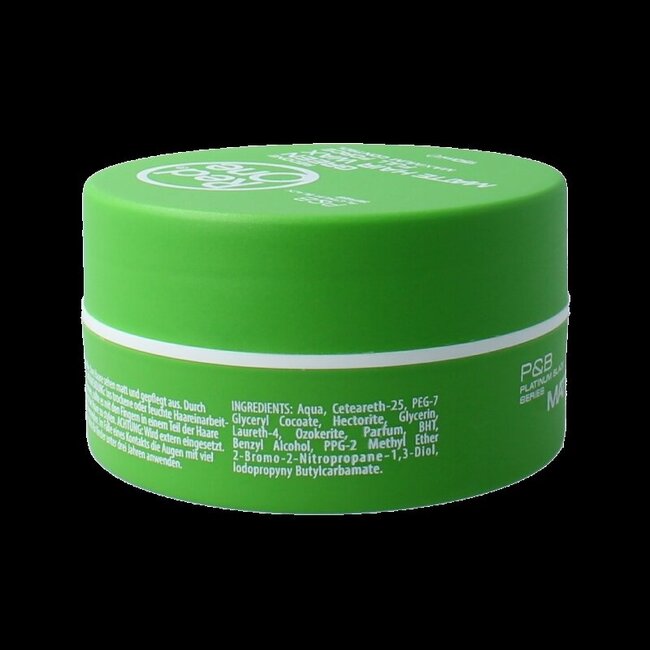 Haarwax green matte wax 150 Milliliter