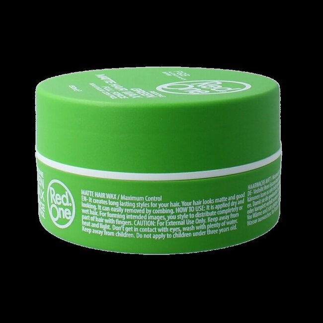 Haarwax green matte wax 150 Milliliter