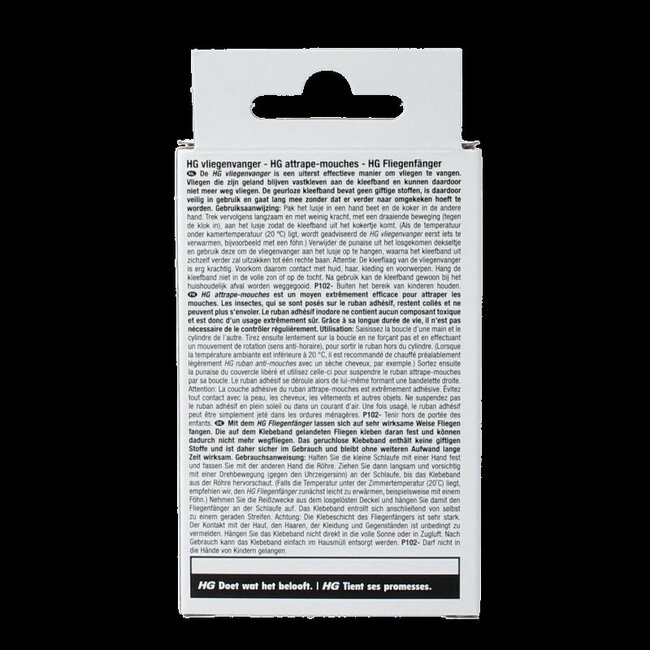 X vliegenvanger 4 Stuks