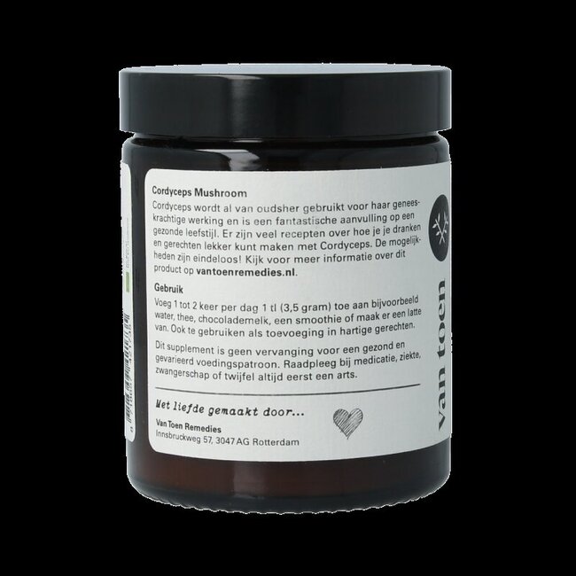 Cordyceps poeder bio 80 Gram