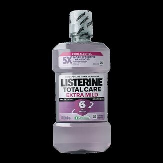 Listerine Mondwater total care extra mild 500 Milliliter