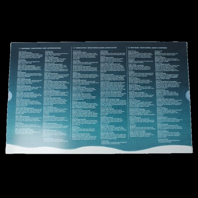 Christmas calendar 2025 bio 1 Stuks