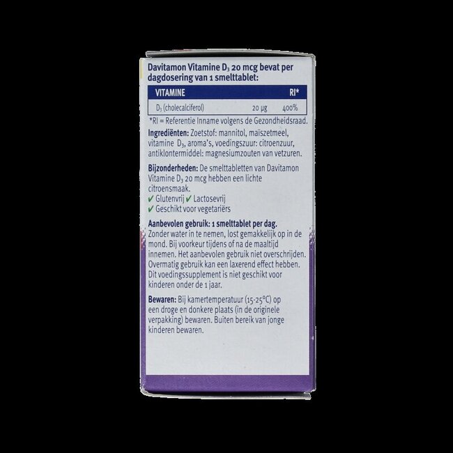 Vitamine D 30mg 150 Smelttabletten