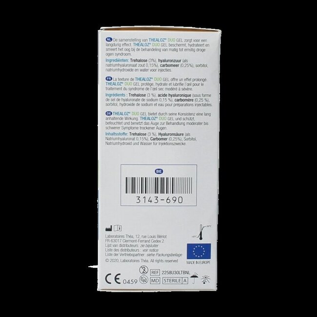 Duo gel 0.4 30 Stuks