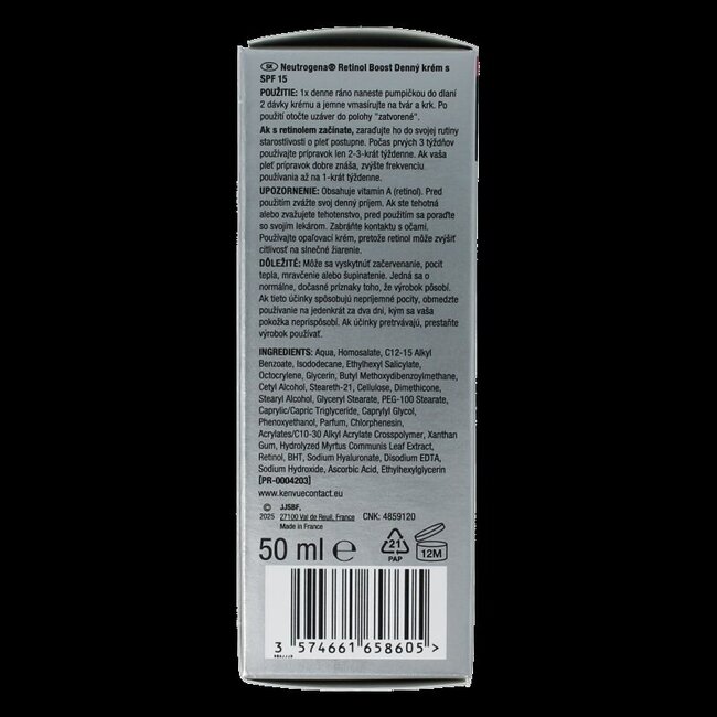 Retinol dagcreme boost SPF15 50 Milliliter