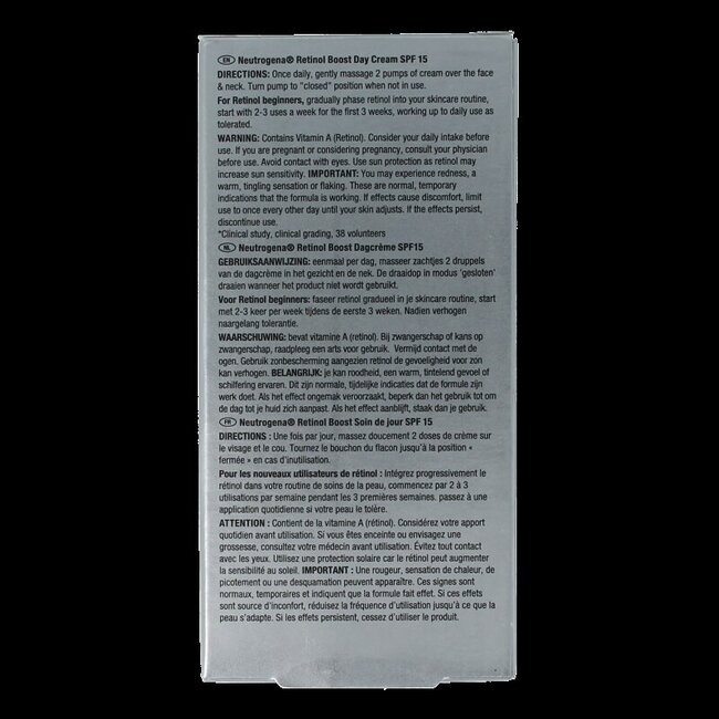 Retinol dagcreme boost SPF15 50 Milliliter