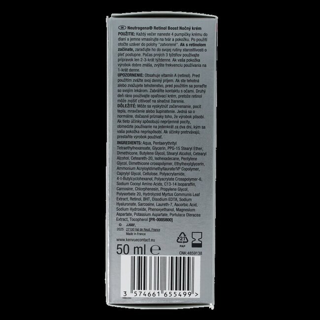 Retinol nachtcreme boost 50 Milliliter