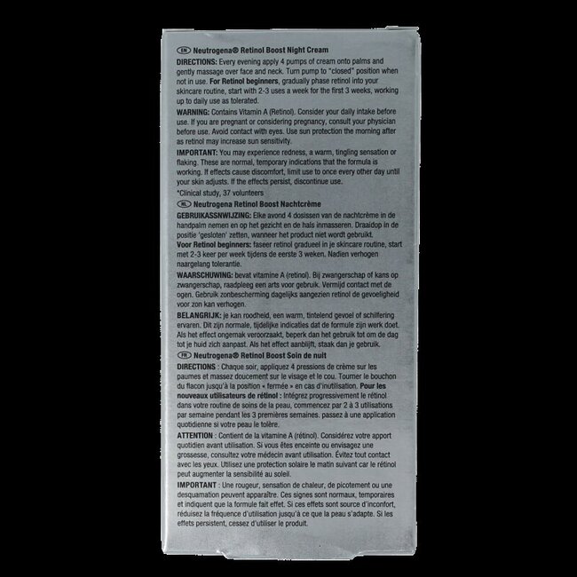 Retinol nachtcreme boost 50 Milliliter