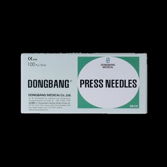 DongBang Oor permanente naalden maat M 1.5mm 100 Stuks