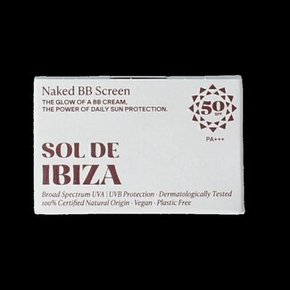 Sol De Ibiza Gezichtscreme getint nude SPF50 35 Gram