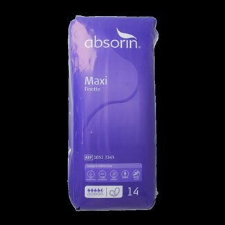 Absorin Comfort finette maxi 14 Stuks