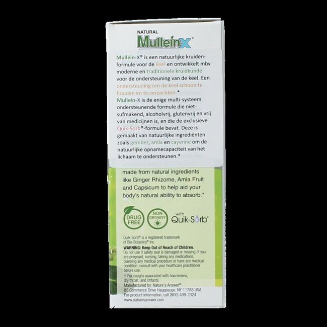 Kruidendrank mullein x 120 Milliliter