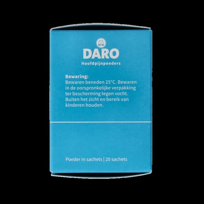 Hoofdpijnpoeders 20 Stuks