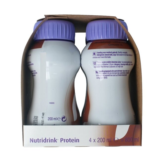 Protein chocola 200ml 4 Stuks