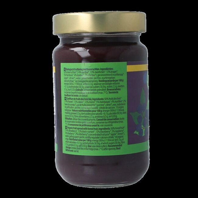 Fruitbeleg bosvruchten bio 375 Gram