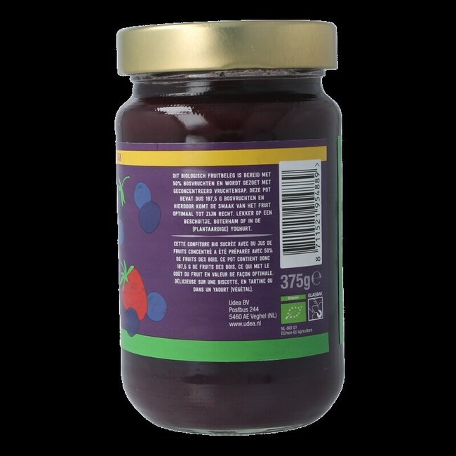 Fruitbeleg bosvruchten bio 375 Gram