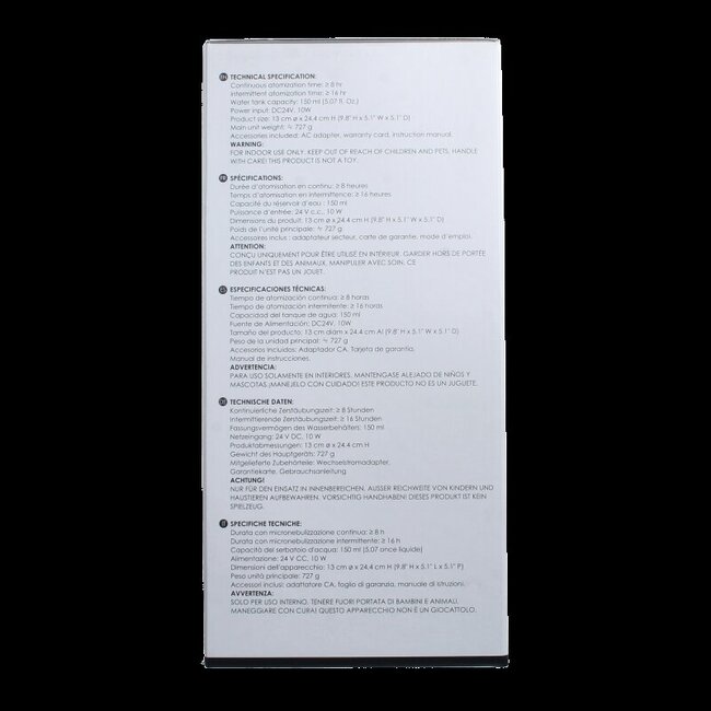 Aroma diffuser comet wit 1 Stuks