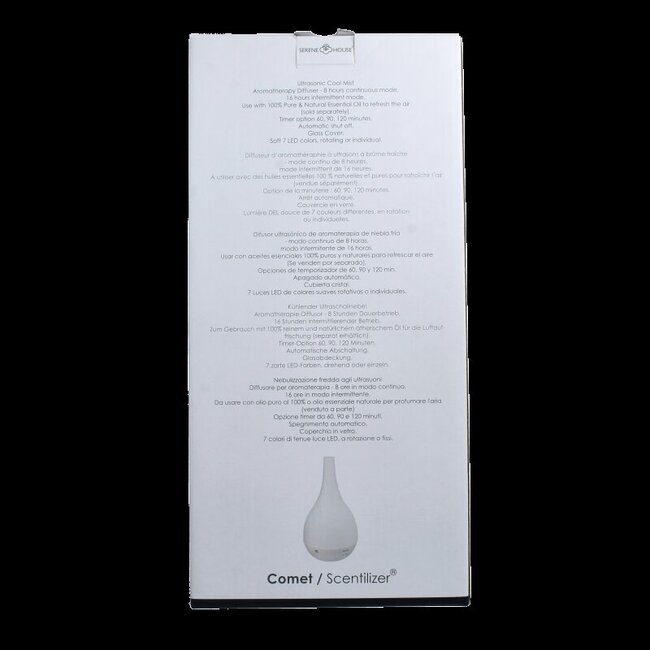 Aroma diffuser comet wit 1 Stuks