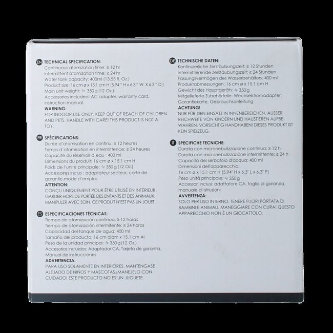 Aroma diffuser mist houtlook 1 Stuks