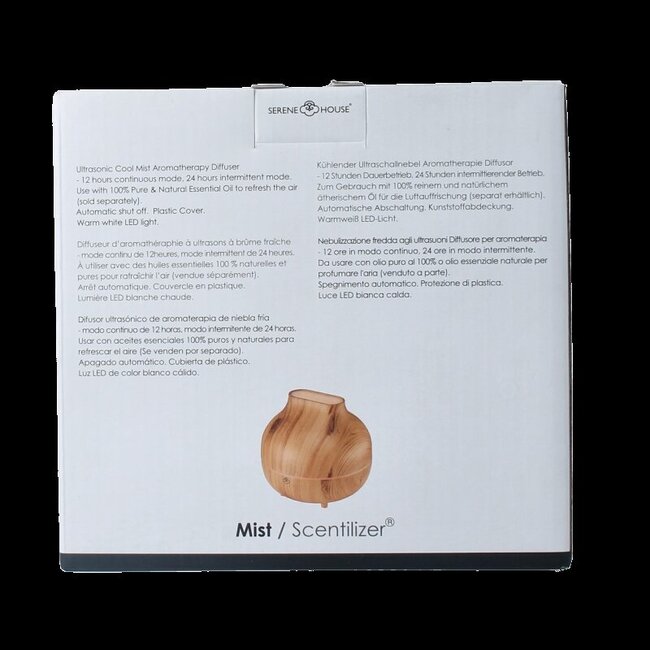 Aroma diffuser mist houtlook 1 Stuks