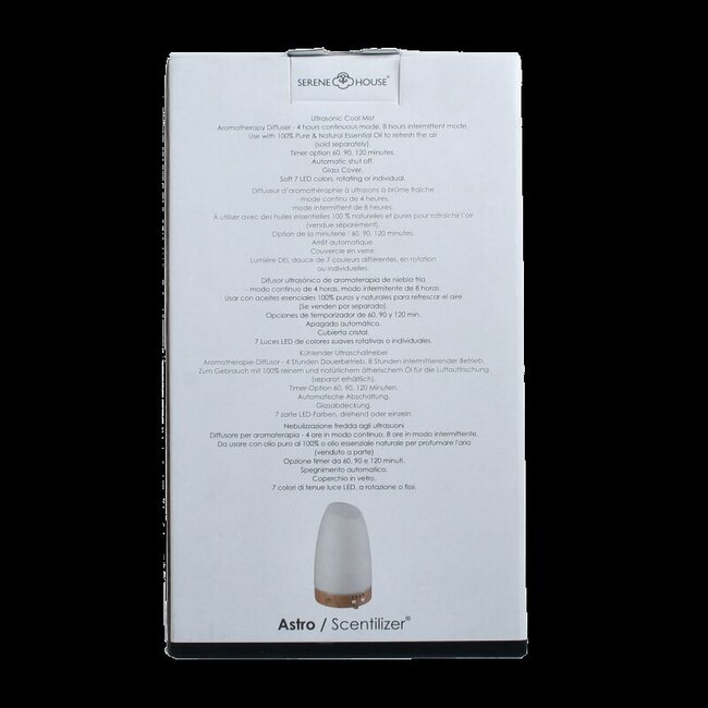 Aroma diffuser astro wit 1 Stuks