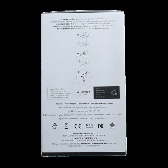 Aroma diffuser astro wit 1 Stuks