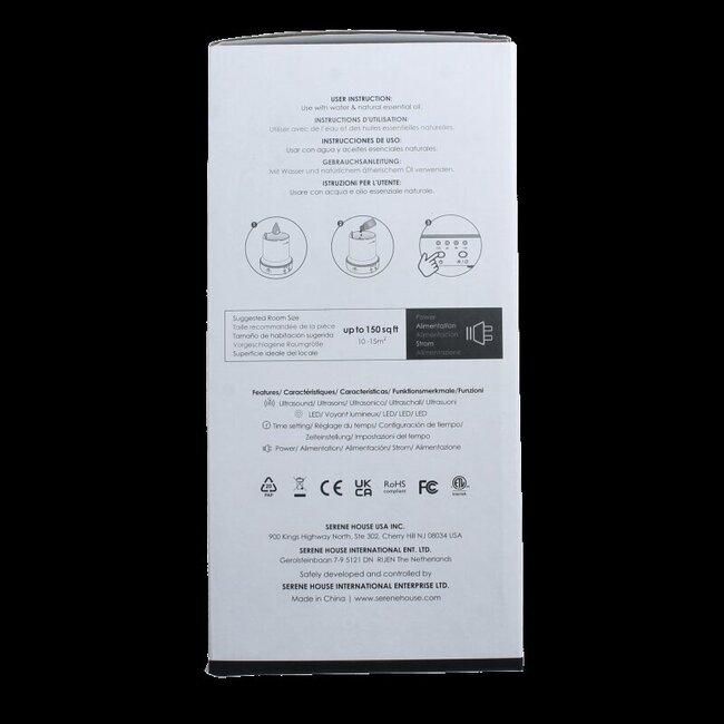 Aroma diffuser vapor wit 1 Stuks