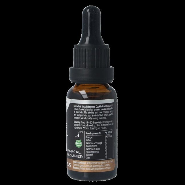 Smaak druppels cookie caramel 20 Milliliter