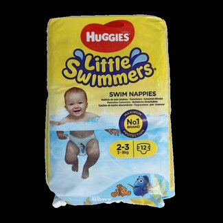 Huggies Little swimmers luiers 2-3 3-7 kg 12 Stuks